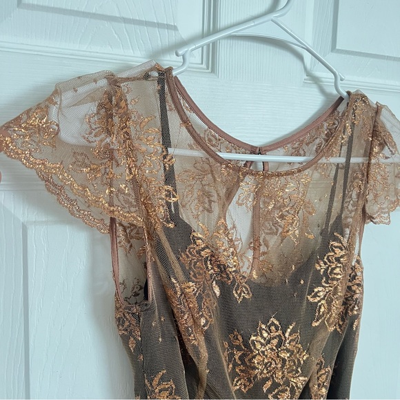 Anthropologie | Moulinette Soeurs Honeyed Lace Dress - Picture 11 of 12